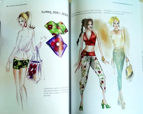 STİLİSTLİK VE MODA TASARIM ÇİZİMLERİ