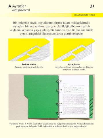 GÖRSEL BASKI ÖNCESİ HAZIRLIK VE ÜRETİM SÖZLÜĞÜ