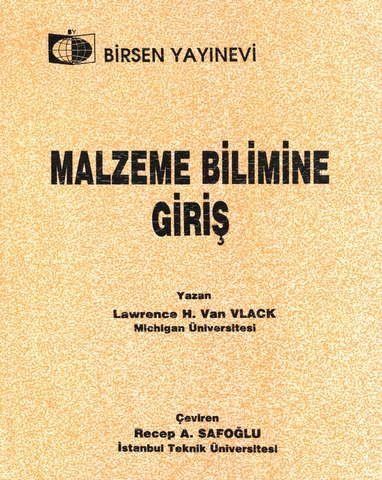 MALZEME BİLİMİNE GİRİŞ