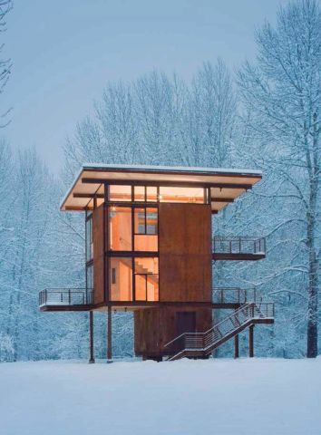 Tiny Cabins & Treehouses for Shelter Lovers