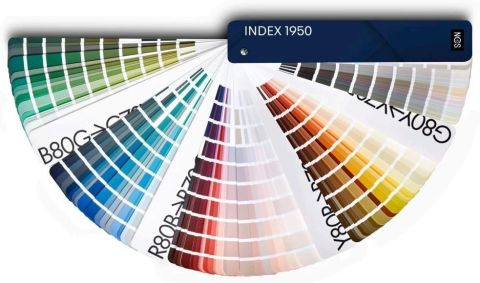 NCS INDEX - 1950  RENK KATALOĞU