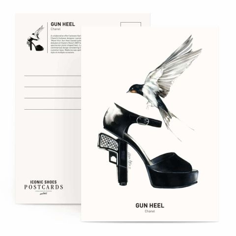 ICONIC SHOES POSTCARDS